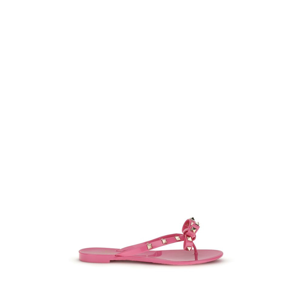 Valentino Garavani Multicolor Pvc Flat Sandals | Regal Royce