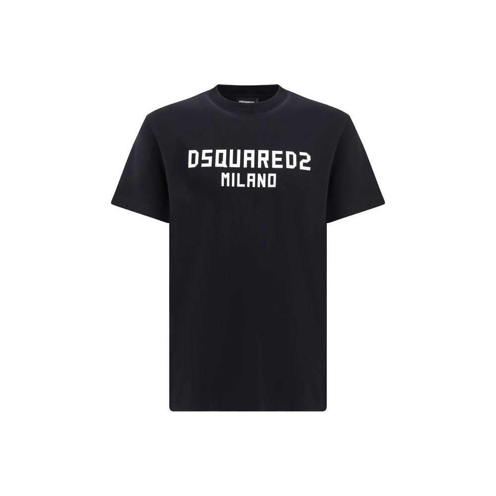 Dsquared² Black Cotton T-Shirt | Regal Royce