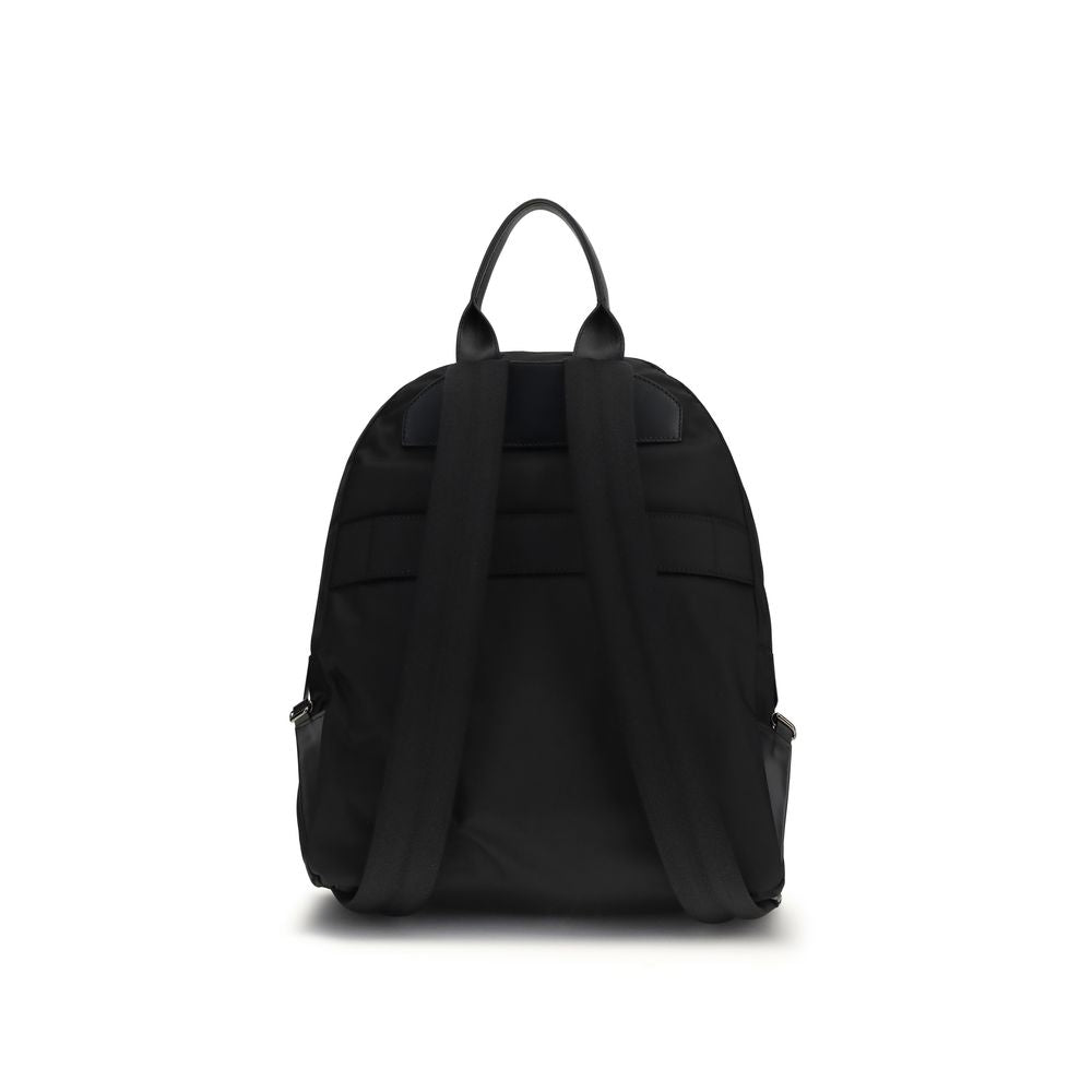 Kiton Black Nylon Backpack | Regal Royce