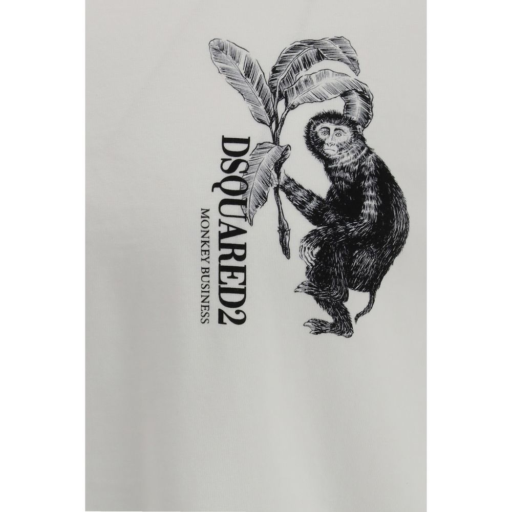 Dsquared² White Cotton T-Shirt | Regal Royce
