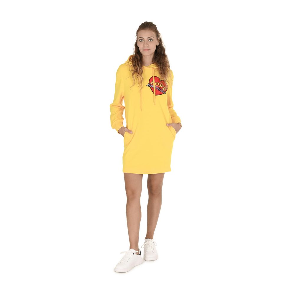 Moschino Yellow Cotton Casual Dress | Regal Royce
