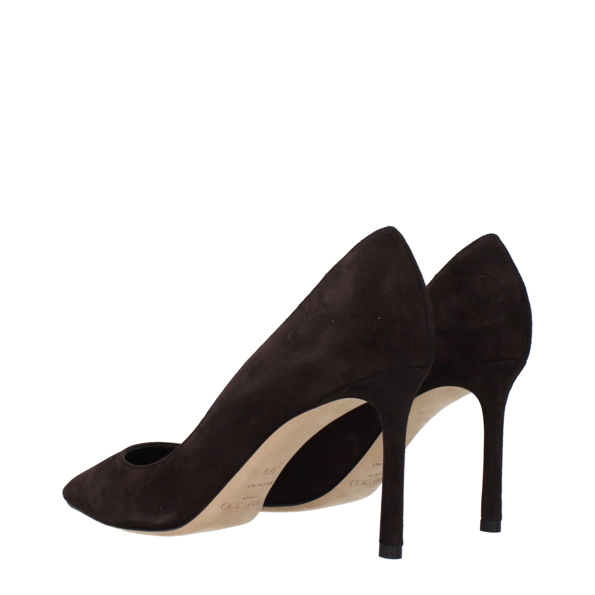 Jimmy Choo Brown Leather High Heel Pumps | Regal Royce