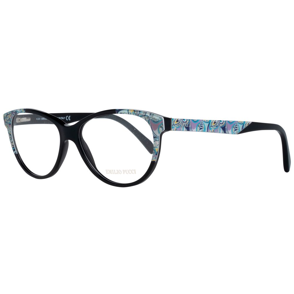 Emilio Pucci Black Plastic Glasses (Frames) | Regal Royce