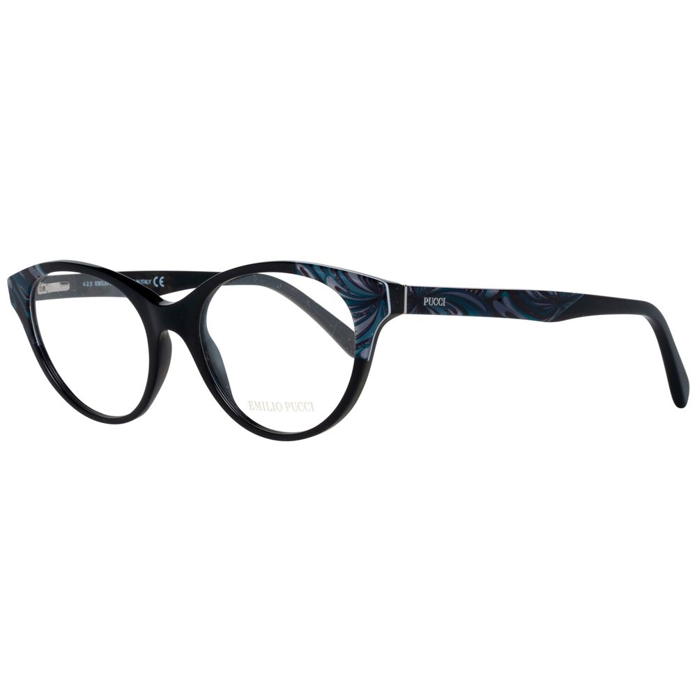 Emilio Pucci Black Plastic Glasses (Frames) | Regal Royce
