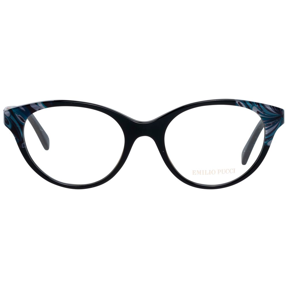 Emilio Pucci Black Plastic Glasses (Frames) | Regal Royce