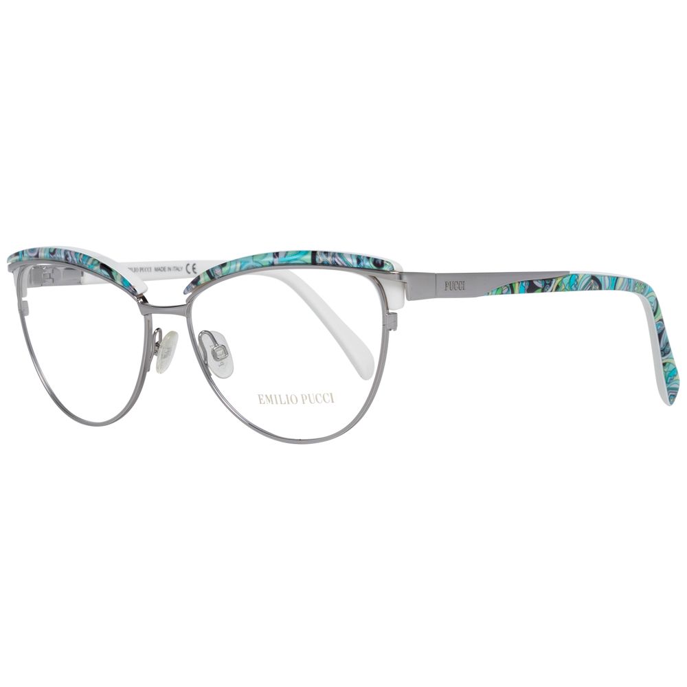 Emilio Pucci Gray Metal Glasses (Frames) | Regal Royce
