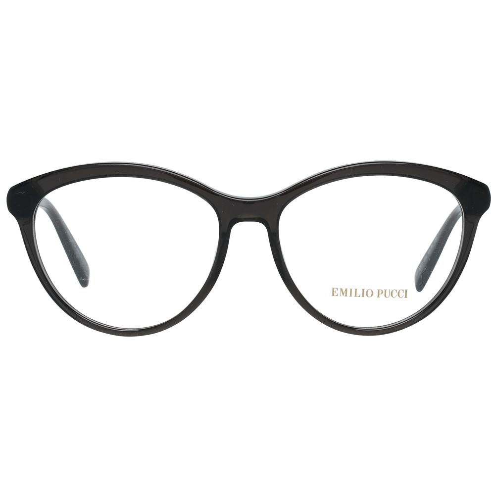 Emilio Pucci Black Metal Glasses (Frames) | Regal Royce