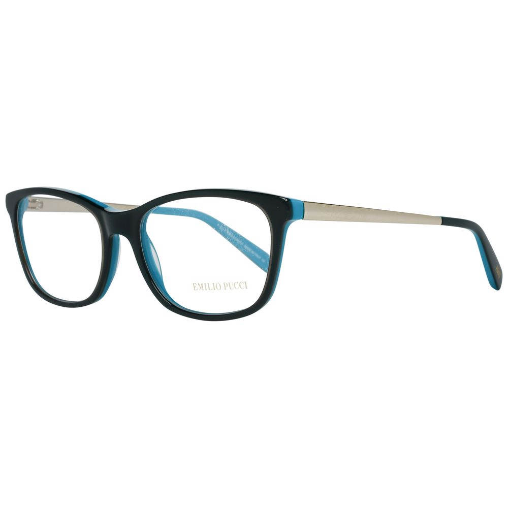 Emilio Pucci Black Metal Glasses (Frames) | Regal Royce
