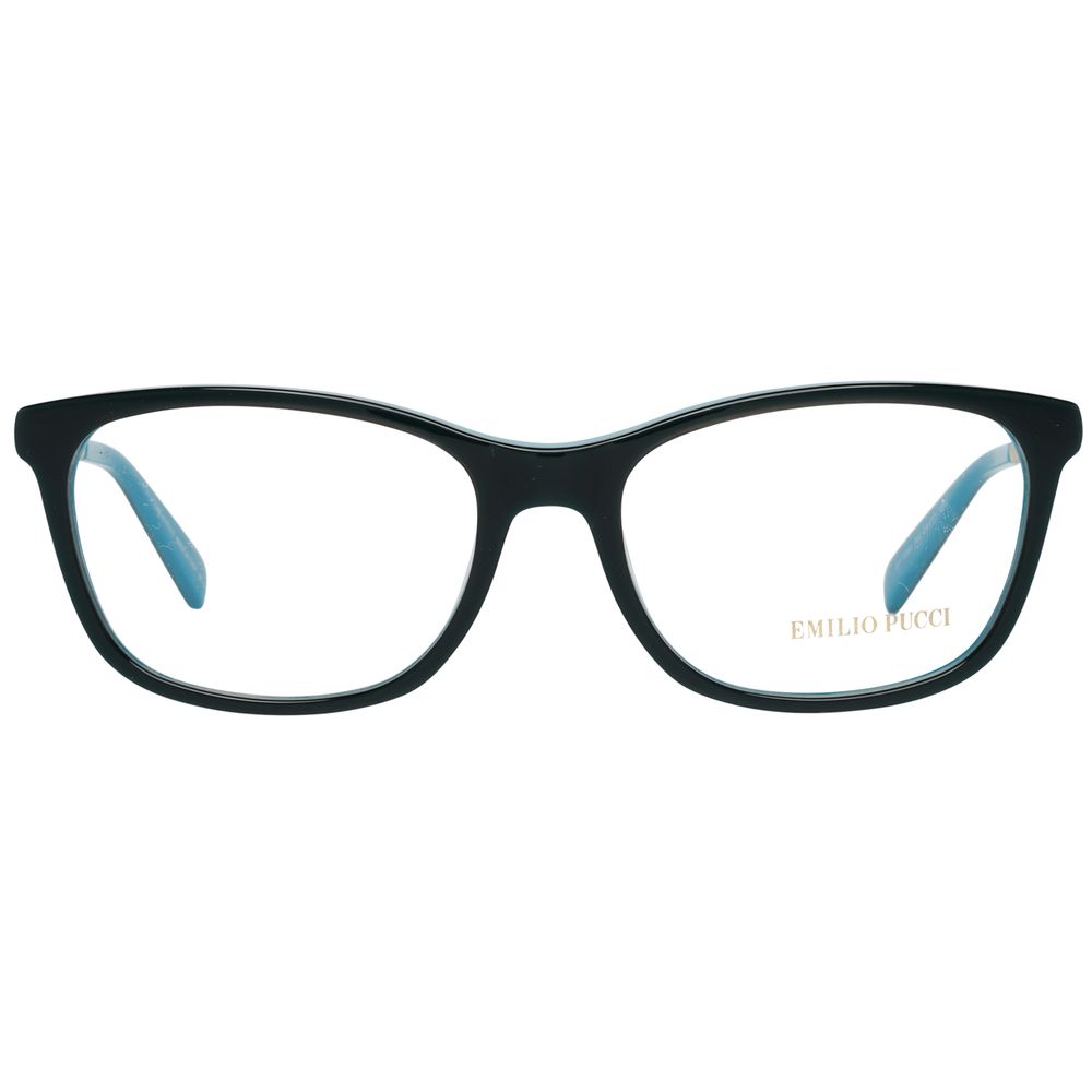 Emilio Pucci Black Metal Glasses (Frames) | Regal Royce
