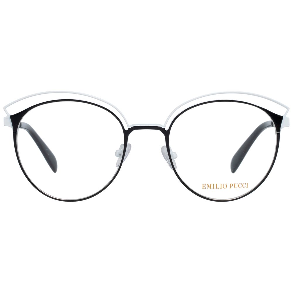 Emilio Pucci Black Metal Glasses (Frames) | Regal Royce