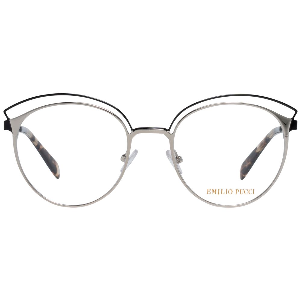 Emilio Pucci Black Metal Glasses (Frames) | Regal Royce