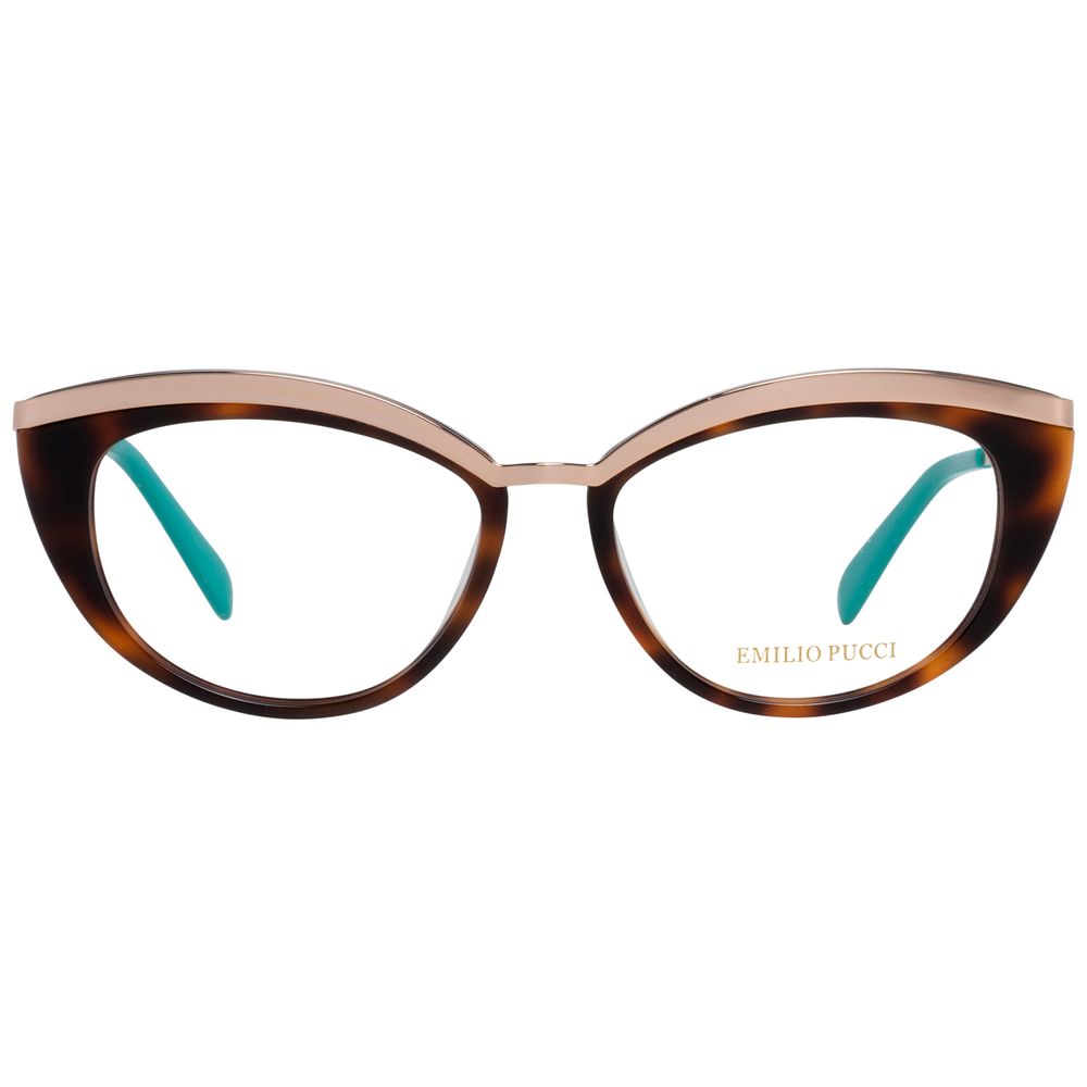 Emilio Pucci Brown Metal Glasses (Frames) | Regal Royce