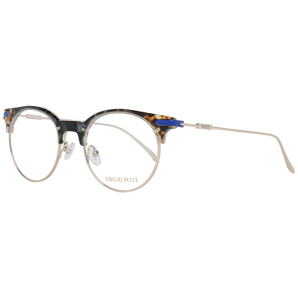 Emilio Pucci Gold Metal Glasses (Frames) | Regal Royce