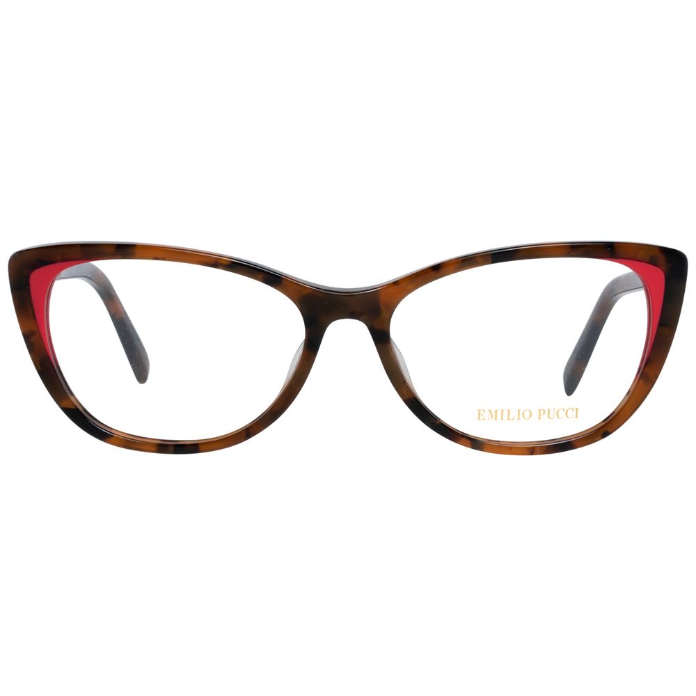 Emilio Pucci Brown Plastic Glasses (Frames) | Regal Royce