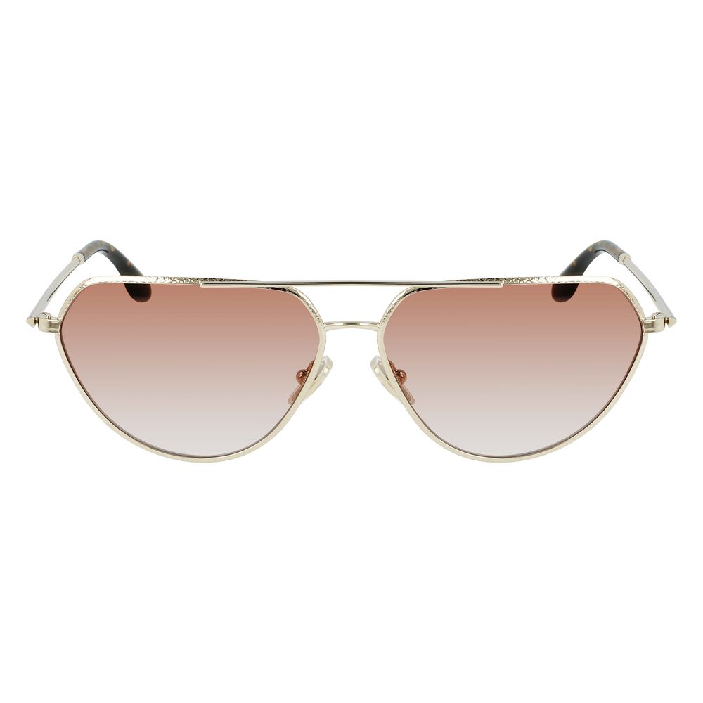 Victoria Beckham Gold Metal Sunglasses | Regal Royce