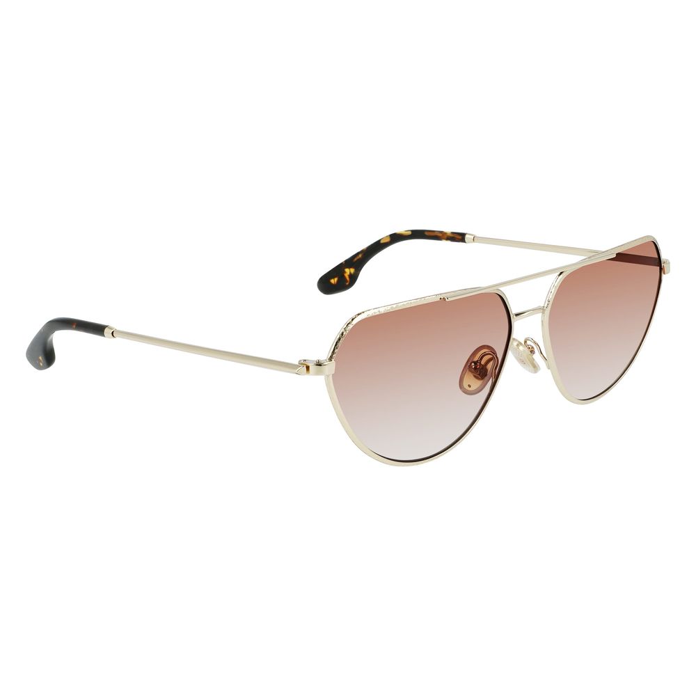 Victoria Beckham Gold Metal Sunglasses | Regal Royce