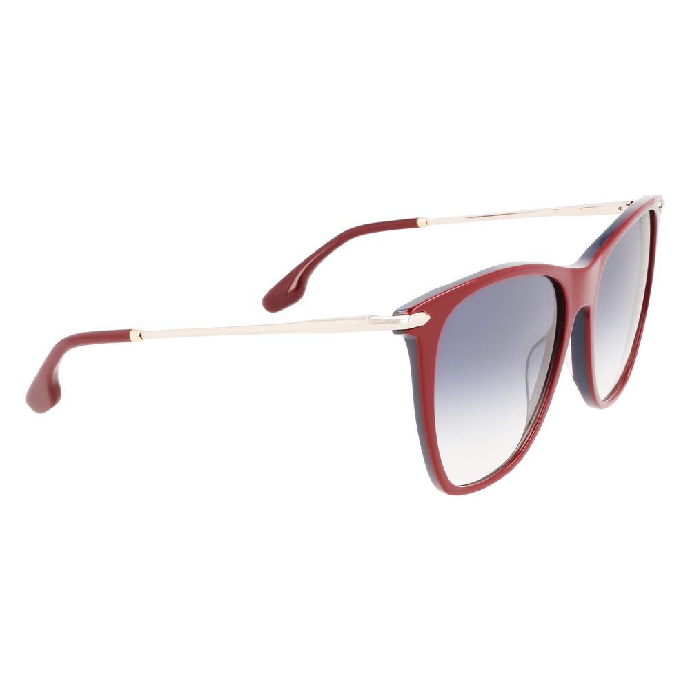 Victoria Beckham Burgundy Acetate Sunglasses | Regal Royce