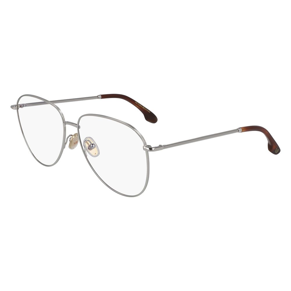 Victoria Beckham Gray Metal Glasses (Frames) | Regal Royce