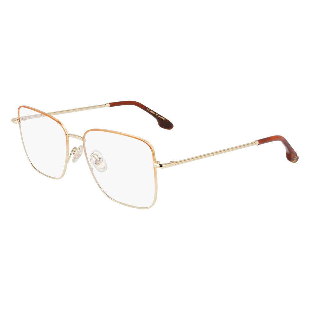 Victoria Beckham Brown Metal Glasses (Frames) | Regal Royce