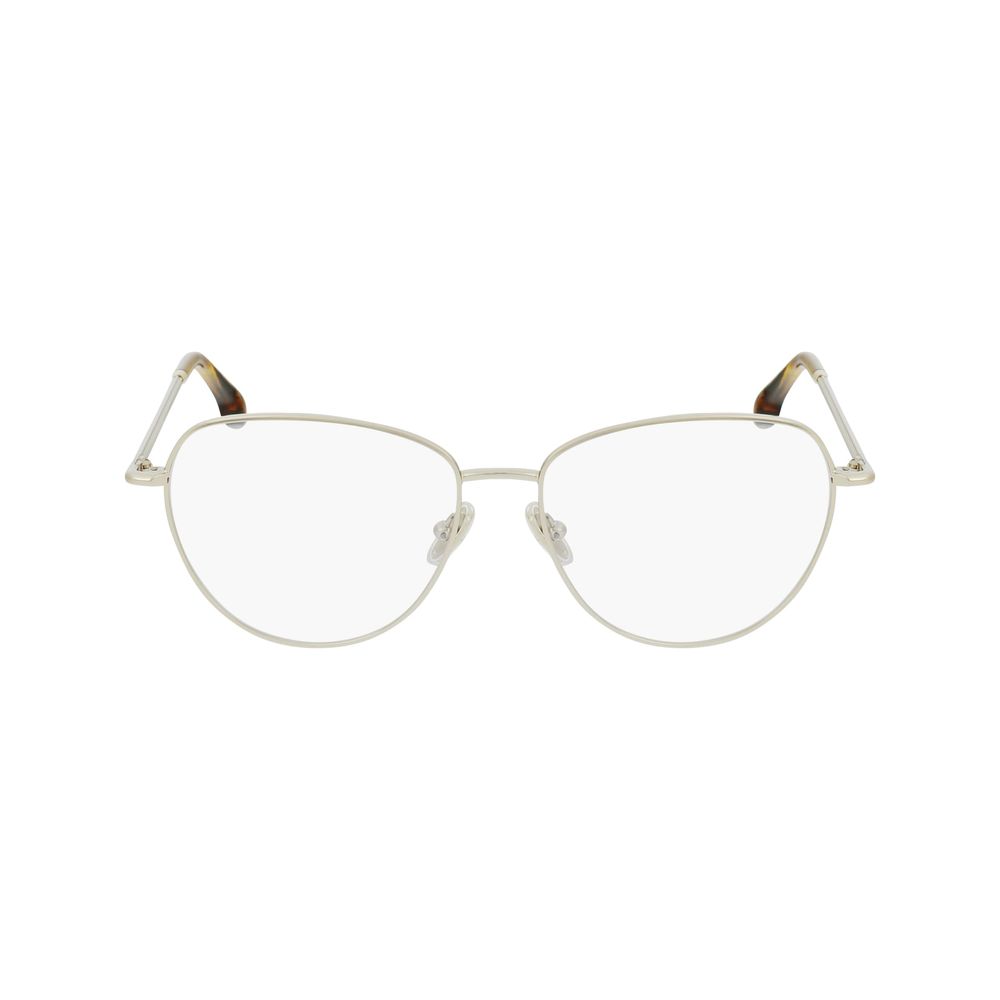 Victoria Beckham Gold Metal Glasses (Frames) | Regal Royce