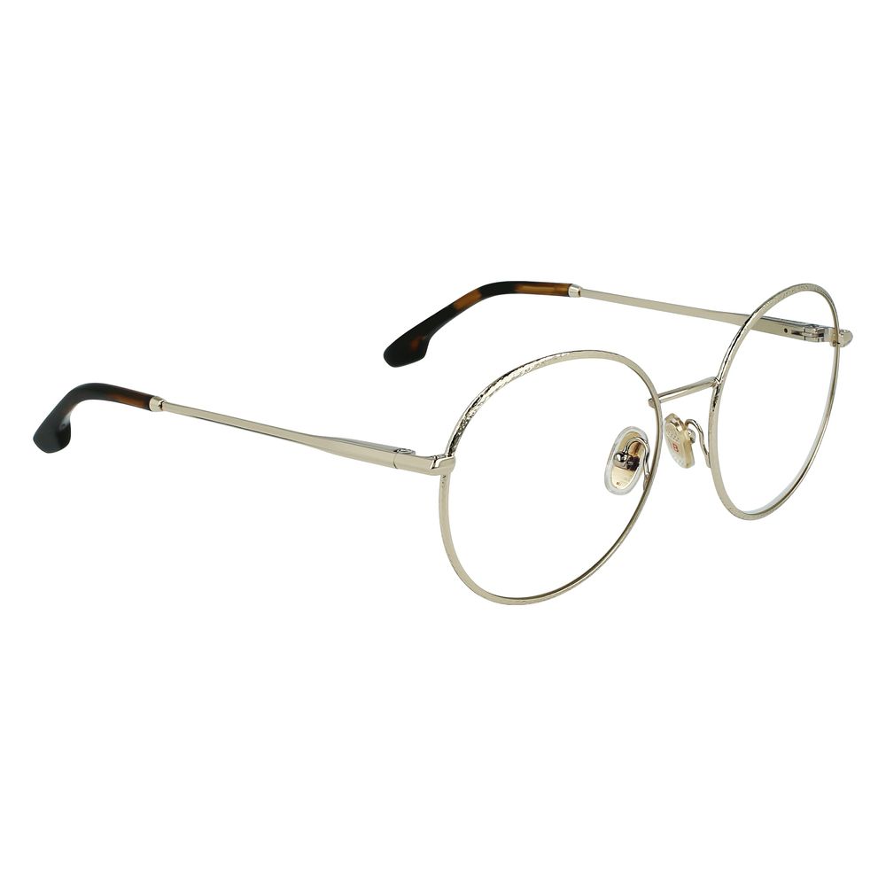 Victoria Beckham Gold Metal Glasses (Frames) | Regal Royce