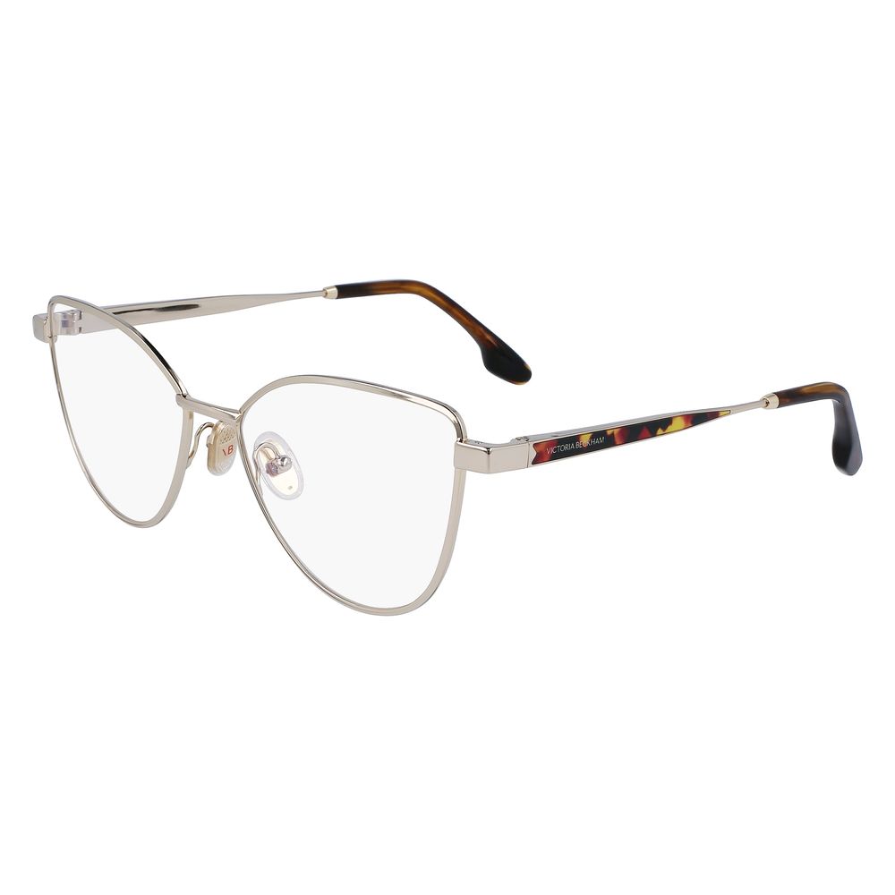 Victoria Beckham Gold Metal Glasses (Frames) | Regal Royce