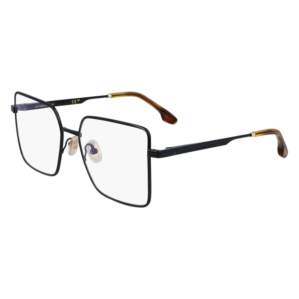 Victoria Beckham Black Metal Glasses (Frames) | Regal Royce