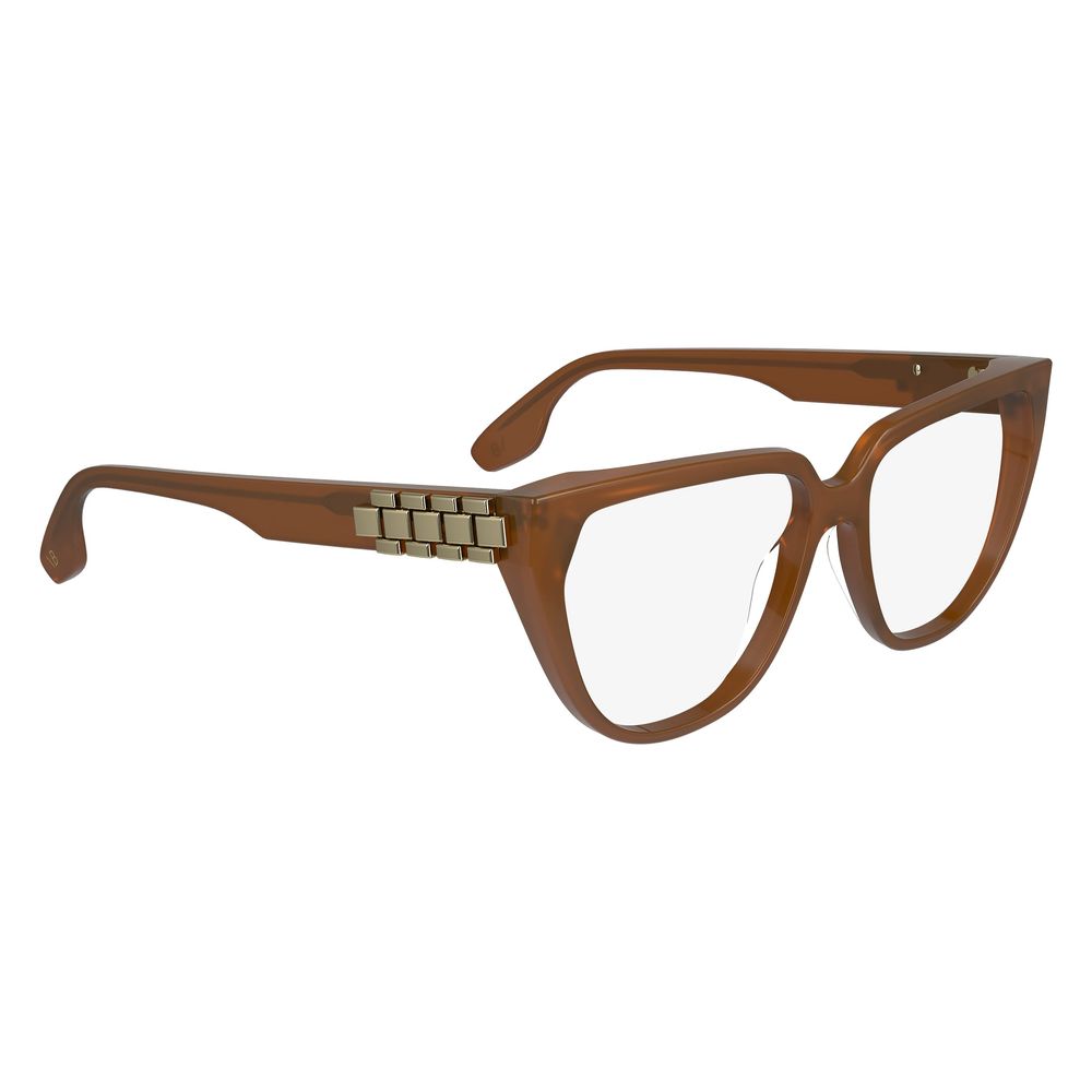 Victoria Beckham Brown Acetate Glasses (Frames) | Regal Royce