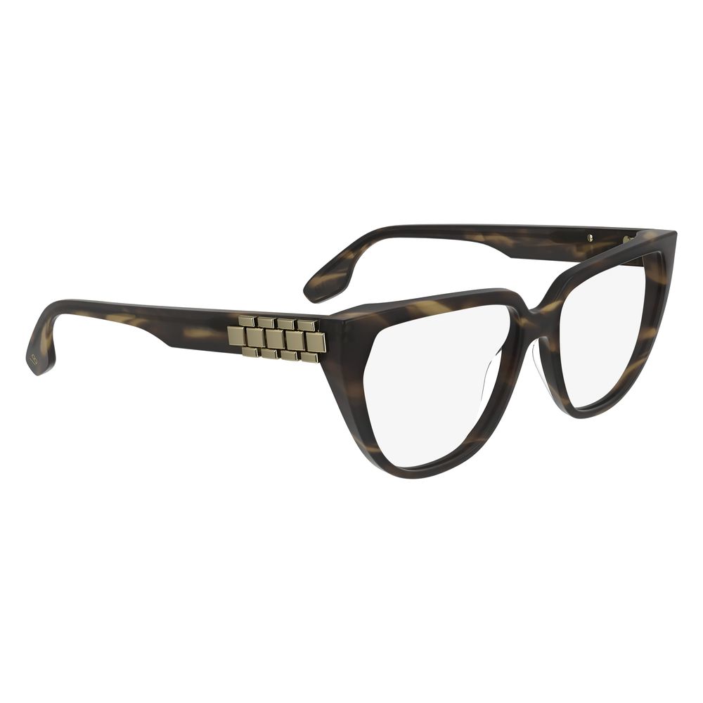 Victoria Beckham Brown Acetate Glasses (Frames) | Regal Royce