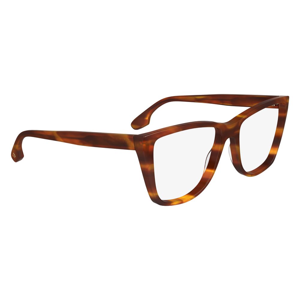 Victoria Beckham Brown Acetate Glasses (Frames) | Regal Royce