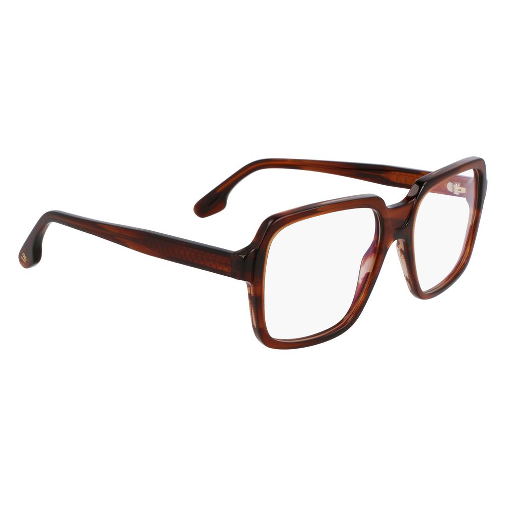 Victoria Beckham Brown Acetate Glasses (Frames) | Regal Royce