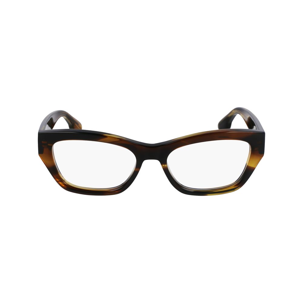 Victoria Beckham Brown Acetate Glasses (Frames) | Regal Royce