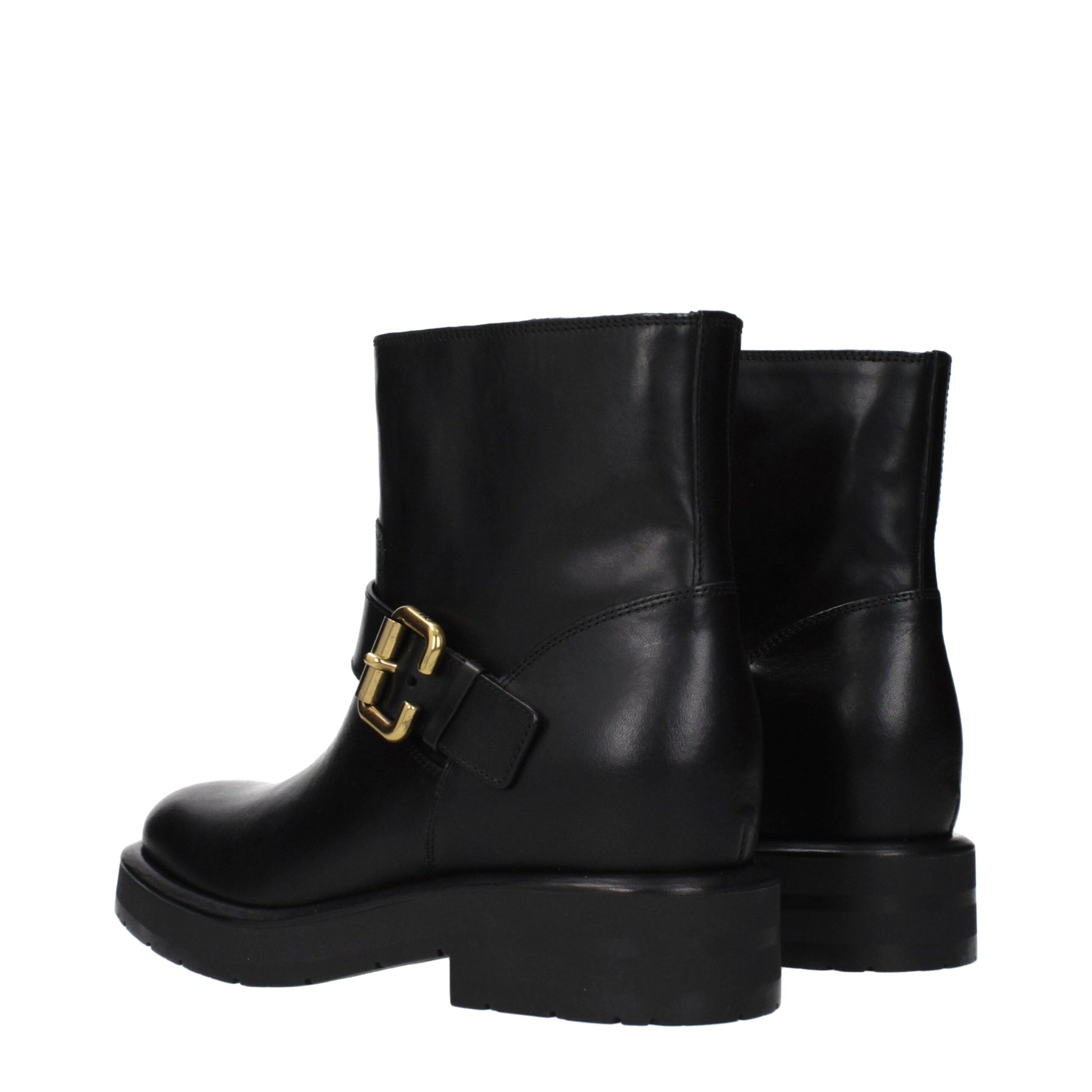 Chloé Black Leather Ankle Boots | Regal Royce