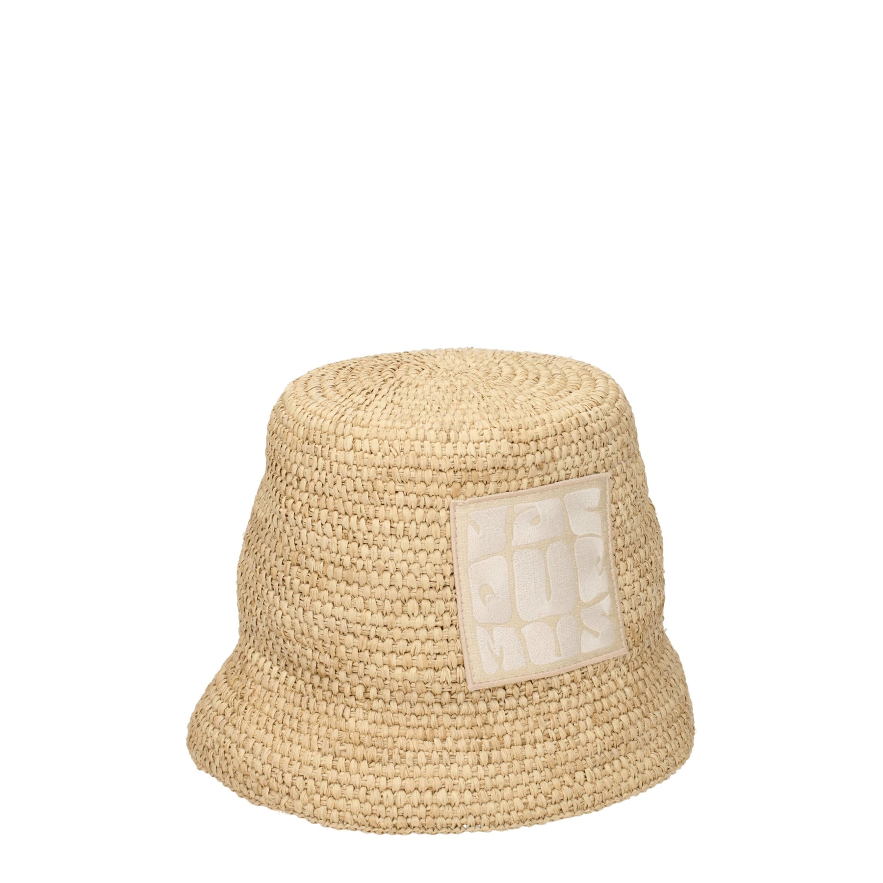 Jacquemus Beige Raffia Bucket Hat | Regal Royce