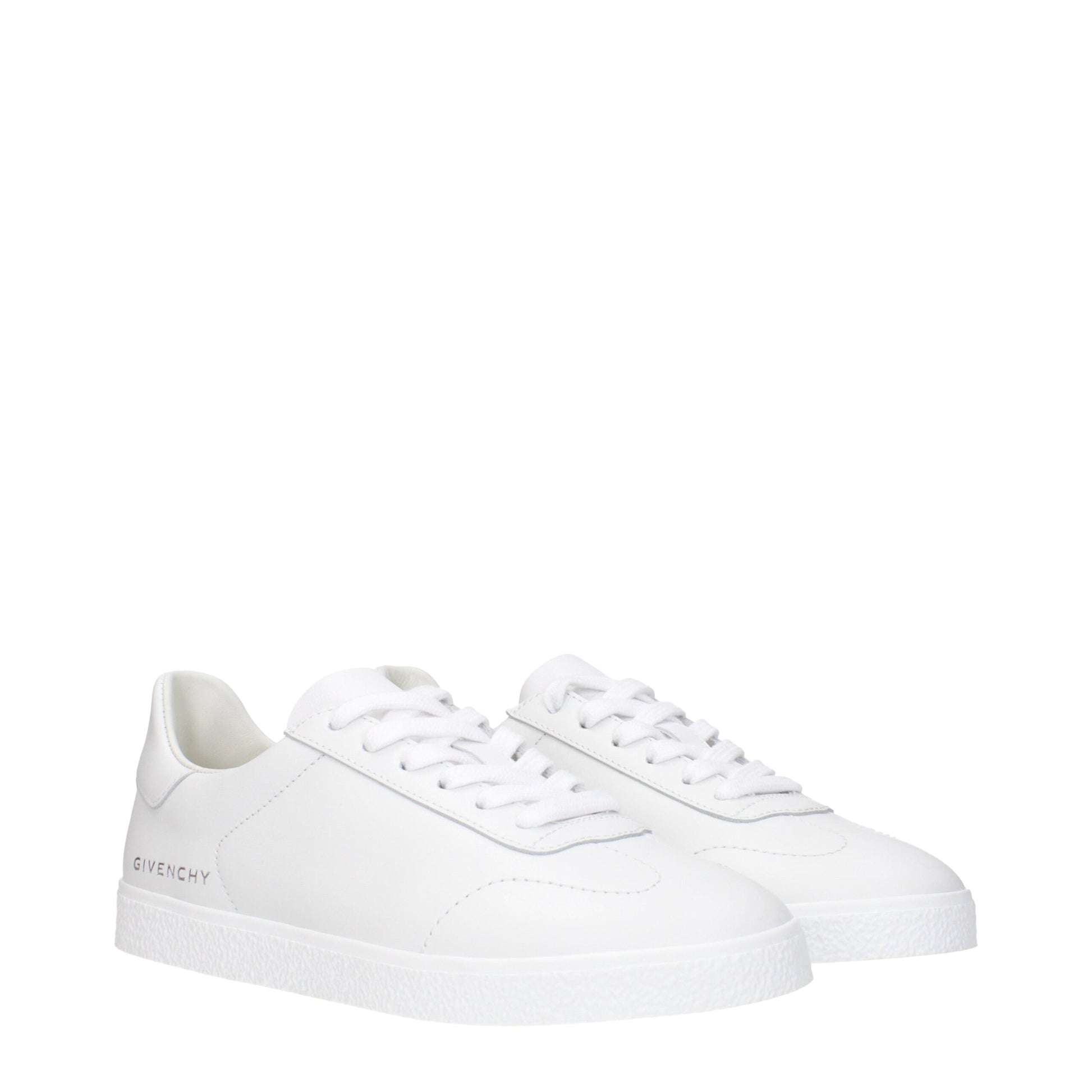 Givenchy White Leather Low Top Sneakers | Regal Royce