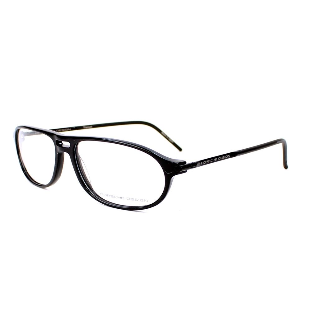 Porsche Black Plastic Glasses (Frames) | Regal Royce