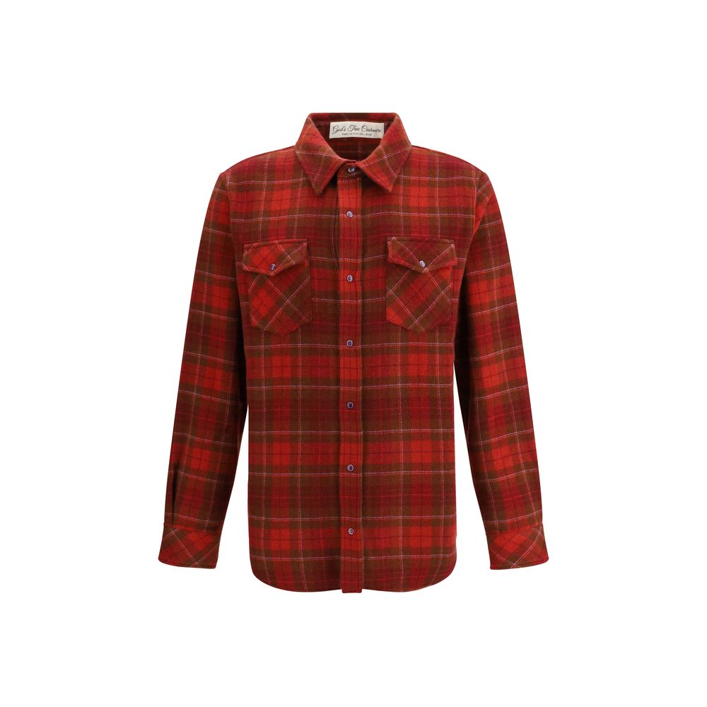 God's True Cashmere Multicolor Cashmere Pattern Shirt | Regal Royce