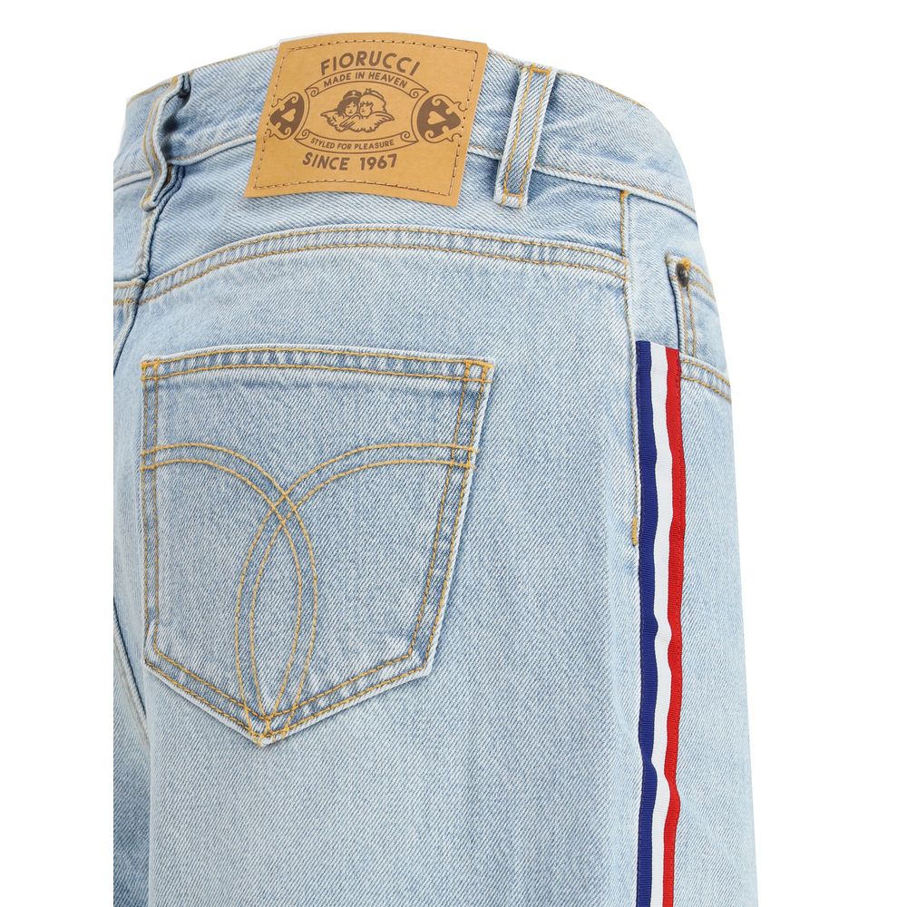 Fiorucci Light Blue Cotton Jeans Denim | Regal Royce