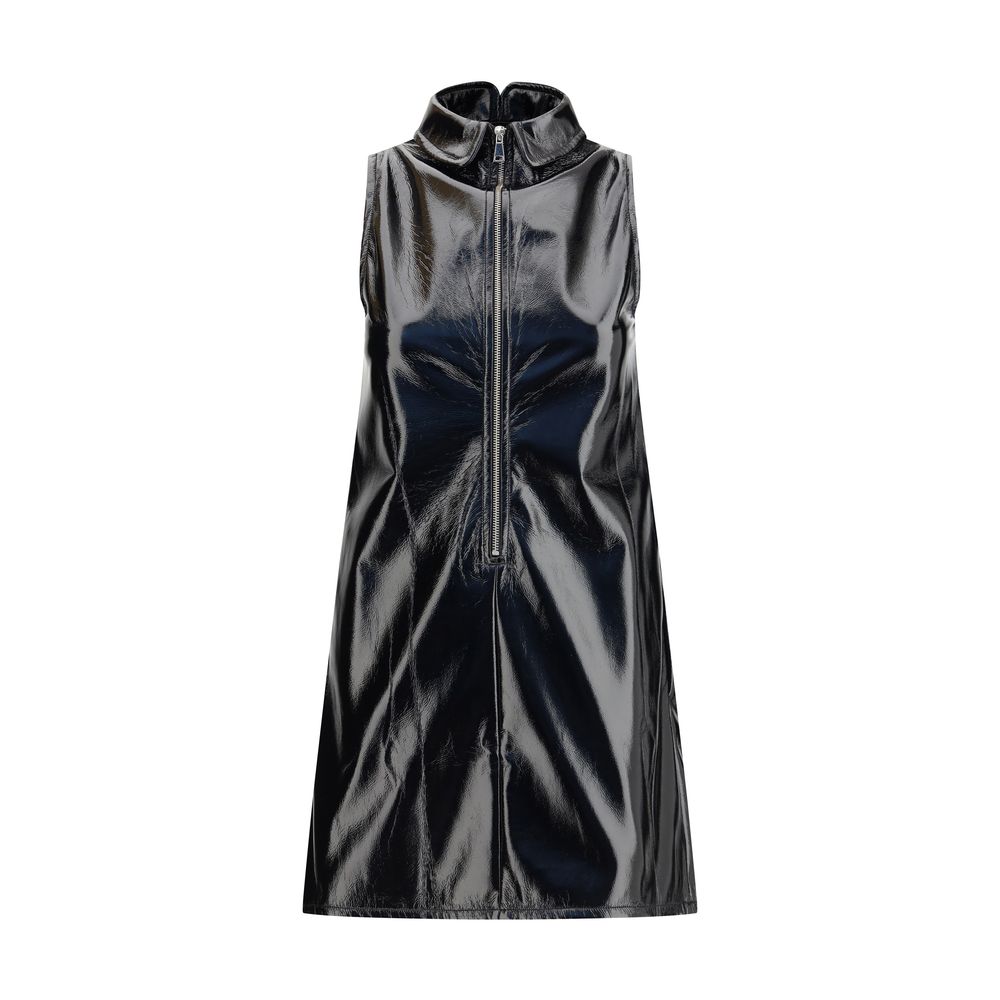 Fiorucci Black Polyethylene Casual Dress | Regal Royce