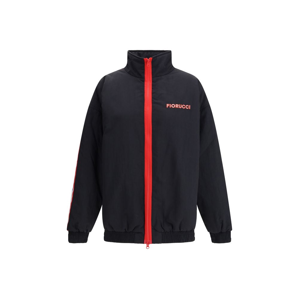 Fiorucci Black Polyamide Shell Jacket | Regal Royce