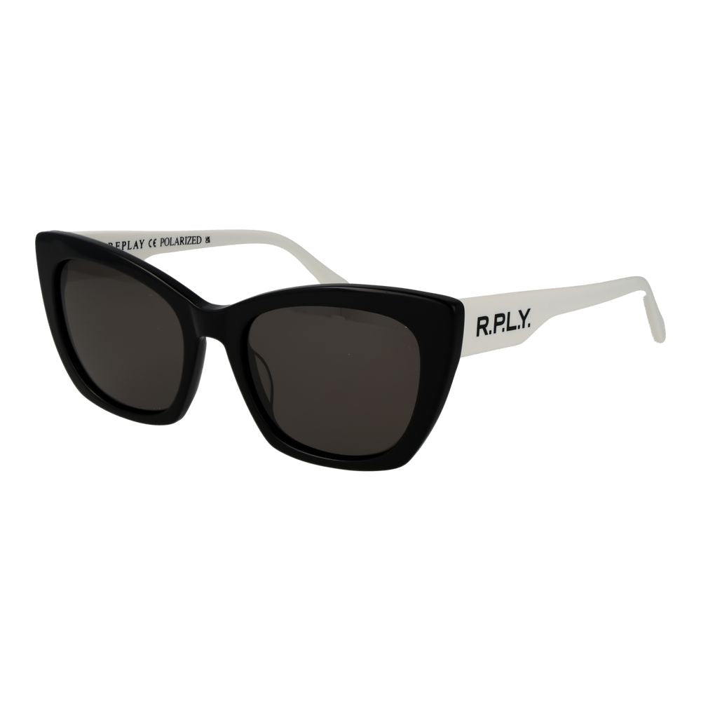 Replay Black Plastic Sunglasses | Regal Royce