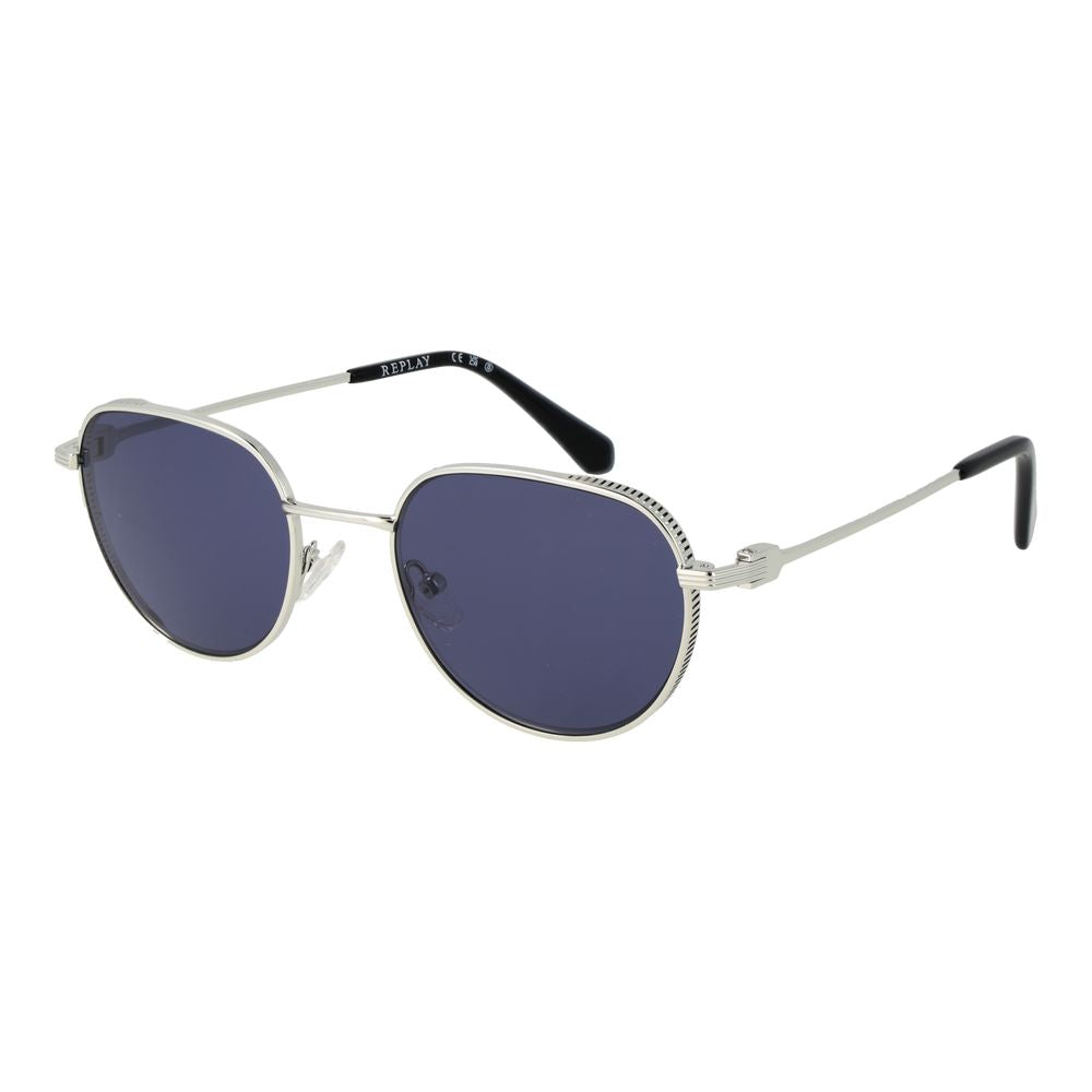 Replay Silver Metal Sunglasses | Regal Royce
