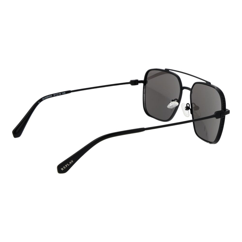 Replay Black Metal Sunglasses | Regal Royce