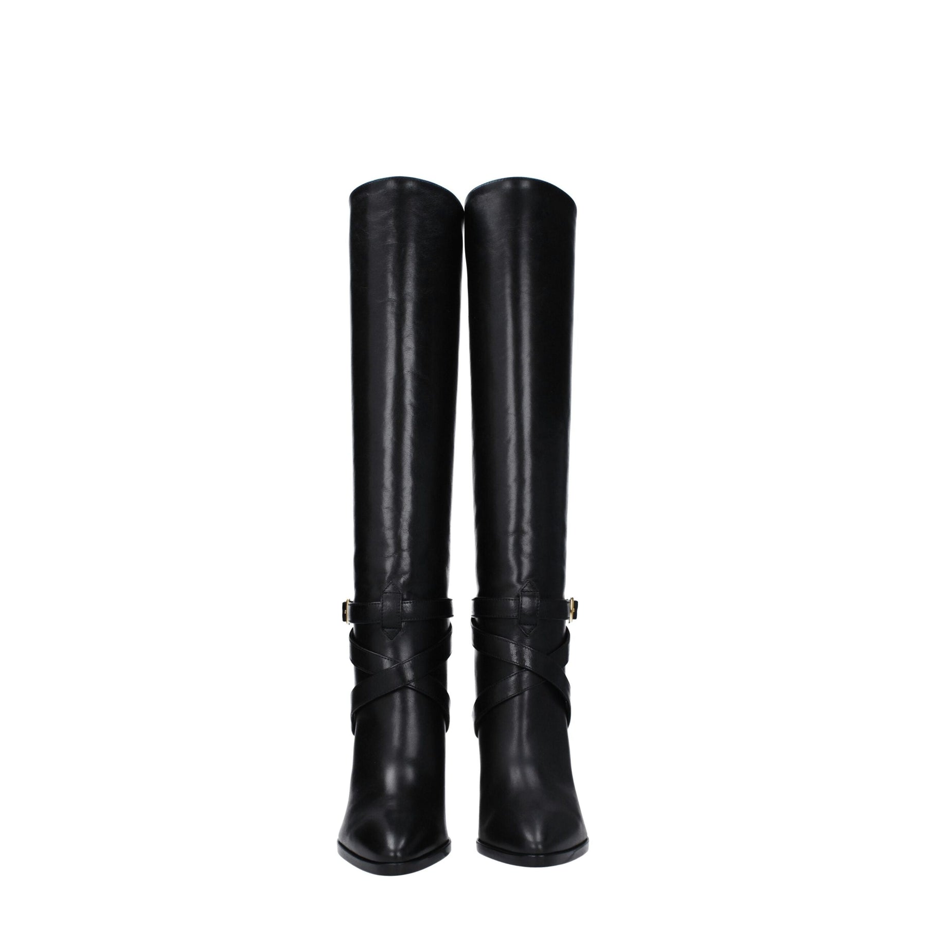 Celine Black Leather Boots | Regal Royce