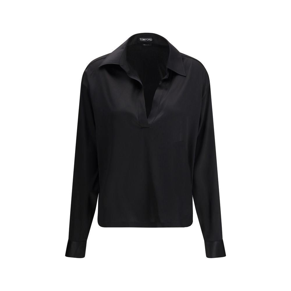 Tom Ford Black Silk Dress Shirt | Regal Royce