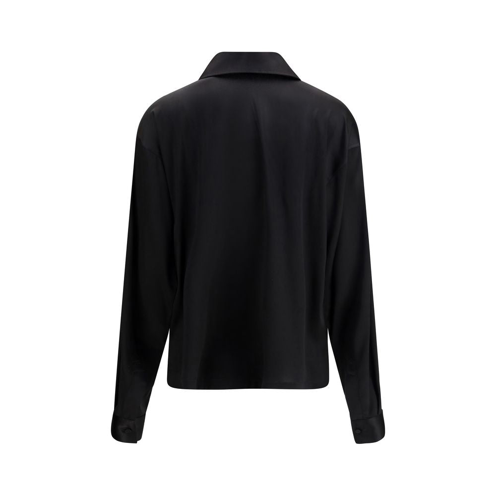 Tom Ford Black Silk Dress Shirt | Regal Royce