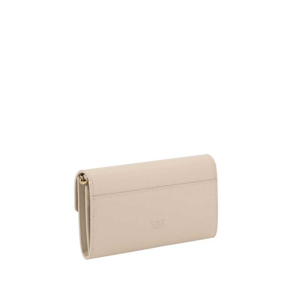 PINKO Beige Calf Leather Bos Taurus Shoulder Bag | Regal Royce