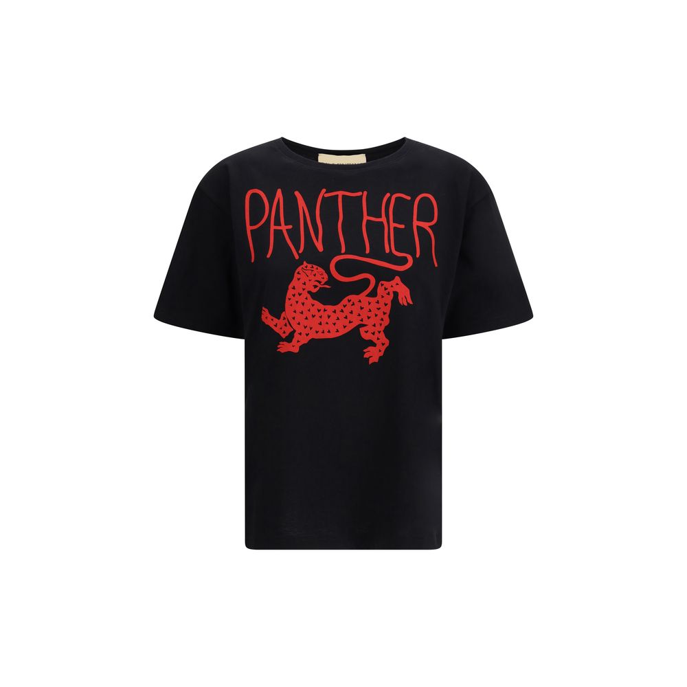 Valentino Black Cotton T-Shirt | Regal Royce