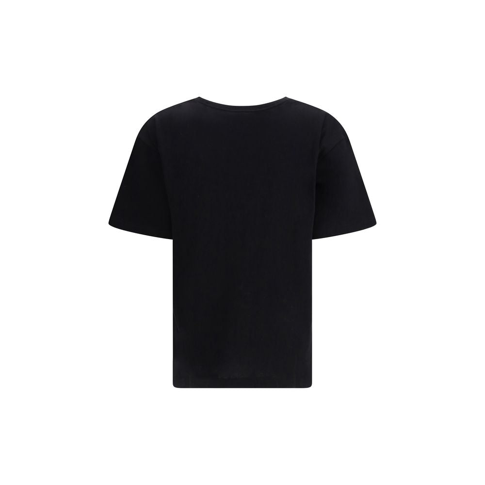 Valentino Black Cotton T-Shirt | Regal Royce