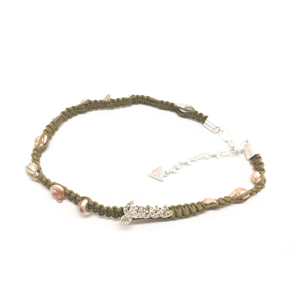 Guess Green Textile Necklace | Regal Royce